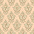 Victorian damask wallpaper in peach and gold featuring ornate scrollwork and heart motifs in Rosewater Retreat pattern