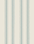 Sage Ritual serene blue striped wallpaper