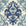 Elegant Silent Bouquet damask wallpaper in navy and slate blue on cream background with ornate scrollwork