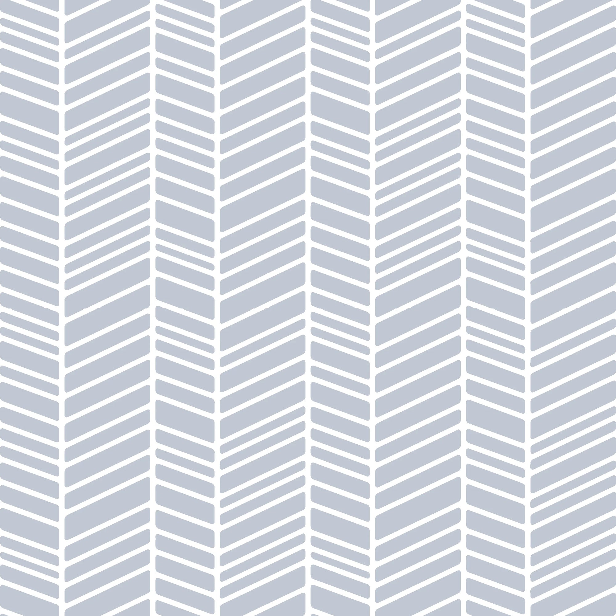 Silver Chevron pale blue geometric wallpaper