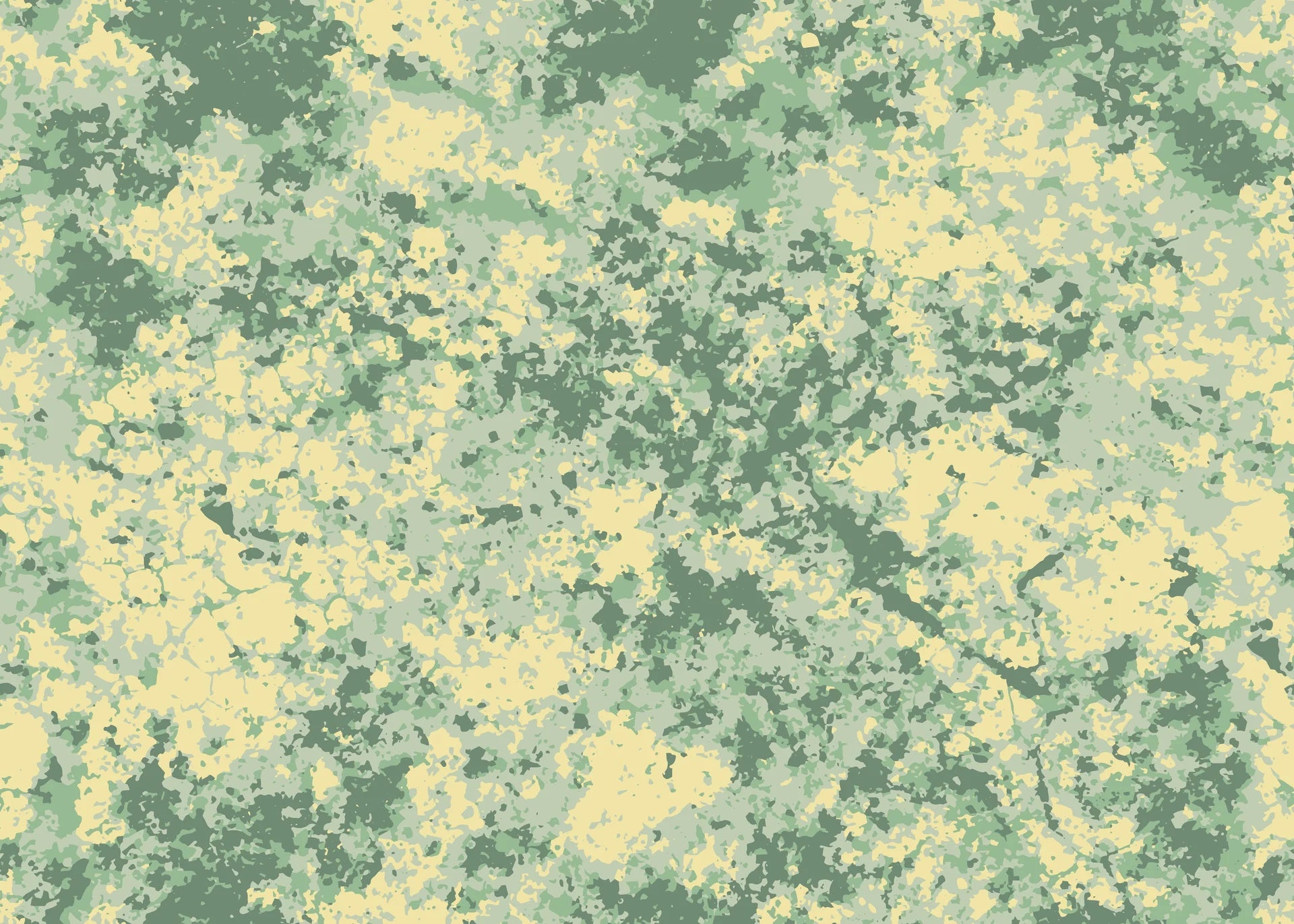 Smooth green and yellow abstract peel and stick wallpaper - Still Meadow