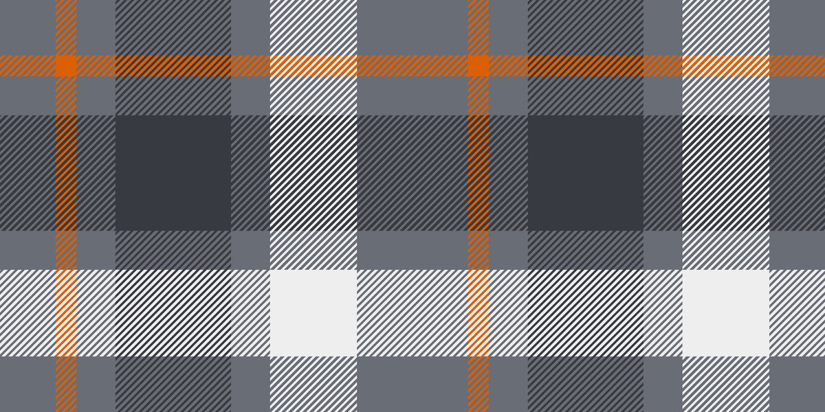 Stone Grid modern grey plaid wallpaper