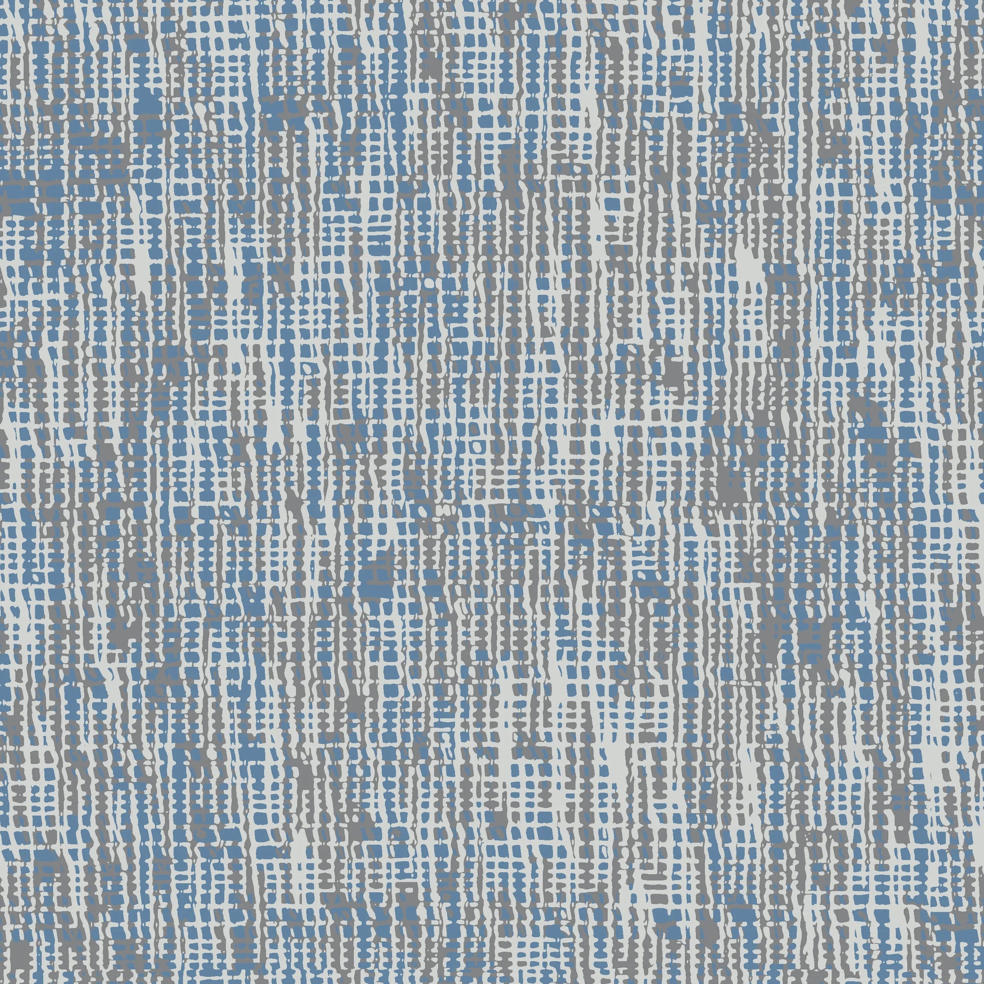 Storm Weave blue and grey abstract wallpaper