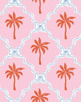 Sugar Palms pastel palm wallpaper
