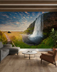 Sunset'S Veil nature wallpaper - peel and stick removable wall covering