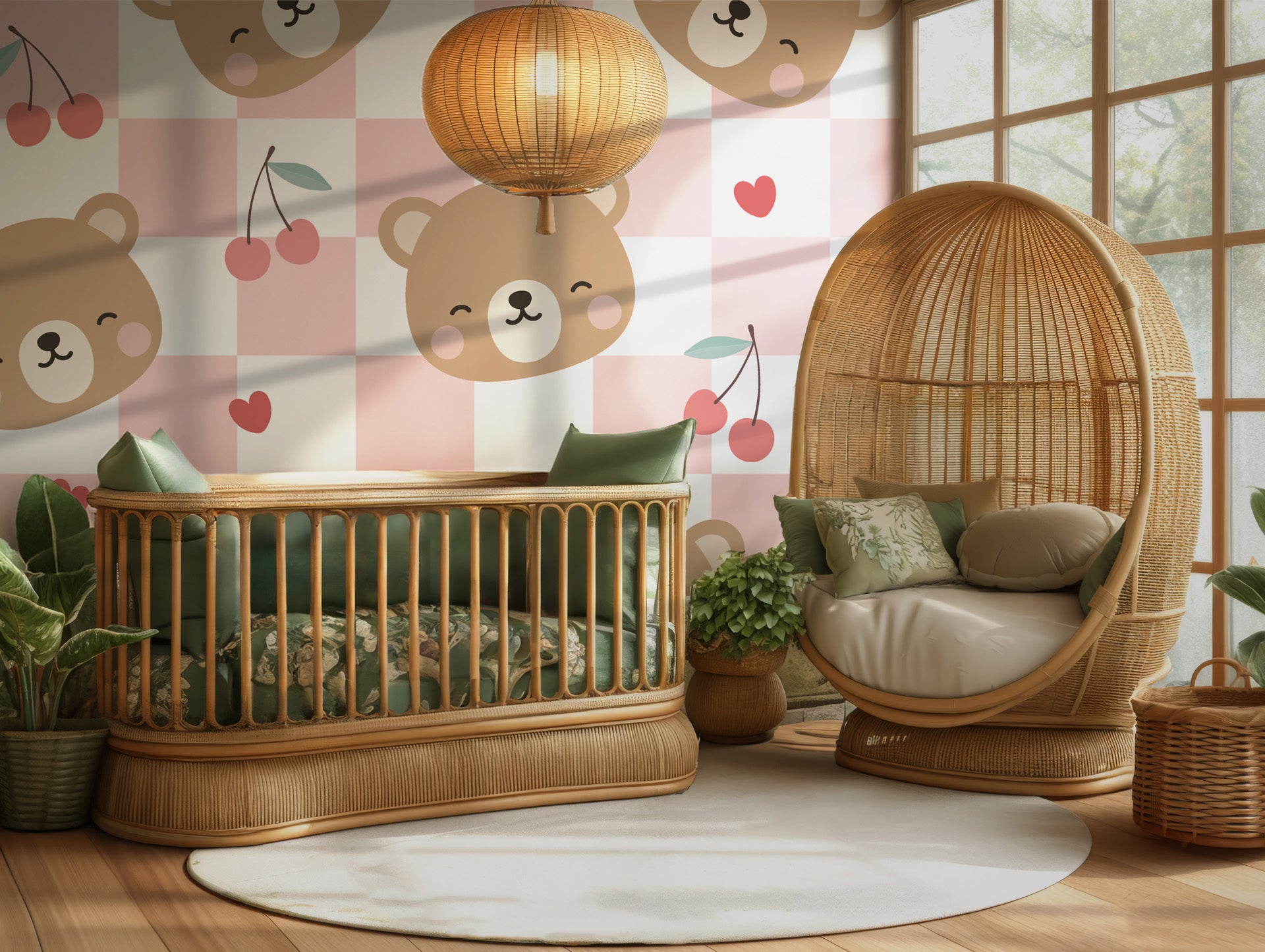 Cheerful, seasonal wallpaper displaying cookies, winter-themed ornaments, and classic gingerbread men