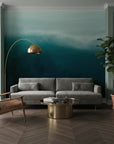 Serene wall covering with subtle color shift and soft texture