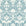 Elegant damask Twilight Garden Veil wallpaper in soft blue and cream featuring ornate baroque scrollwork pattern