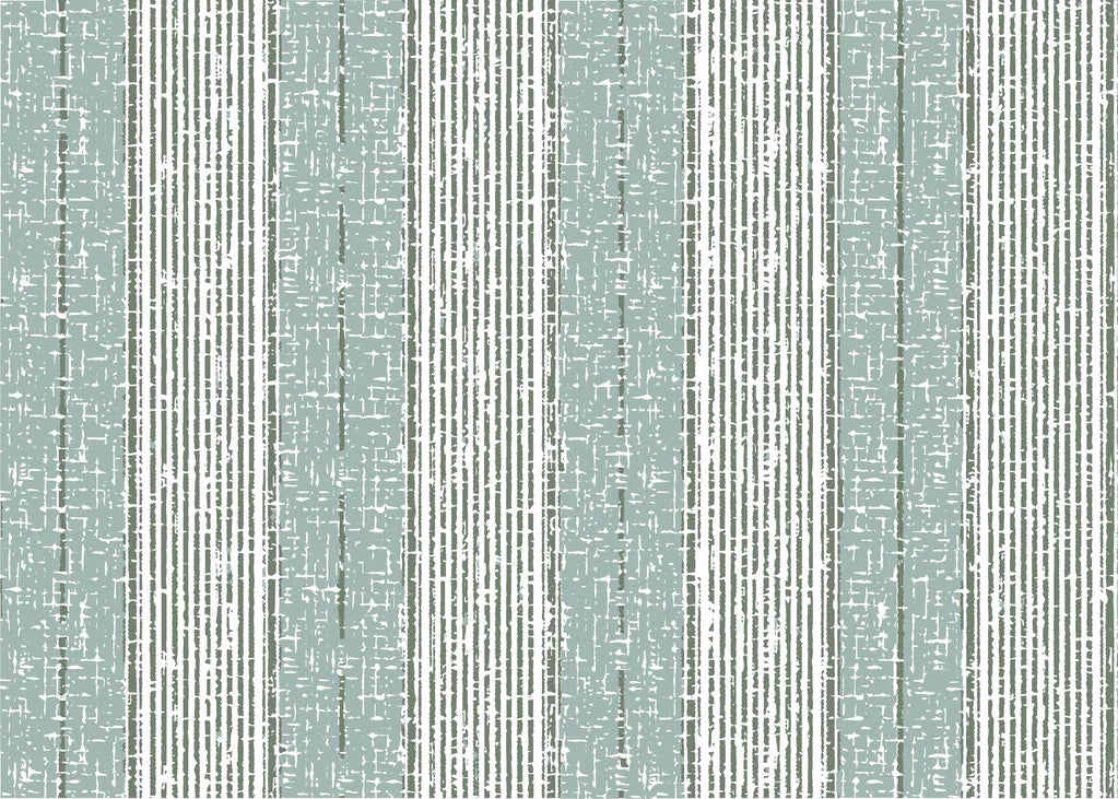 Textured, custom wallcovering featuring a lush green woven design