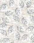 Weathered Grove neutral botanical peel and stick wallpaper