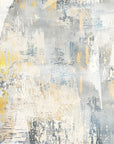 Textured grey and gold abstract peel and stick wallpaper - Weathered Gold