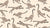 Textured running cheetah peel and stick wallpaper on cream - Wild Stride