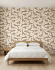 Wild Stride bold running cheetah adding character to a cozy bedroom