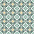 Andalusian Court Emerald encaustic tile wallpaper in emerald and gold