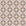 Andalusian Court Terracotta encaustic tile wallpaper in terracotta and gold