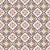 Andalusian Court Terracotta encaustic tile wallpaper in terracotta and gold