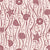 Apricot Tides Rosewood coastal seashell wallpaper in rosewood and blush