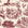 Arcadian Reverie Claret pastoral toile wallpaper in claret and cream
