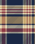 Autumn Lattice Navy plaid wallpaper in navy and gold