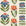 Bohemian Daisy Cream retro floral wallpaper in cream, navy and terracotta