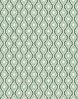Butter Ogee Sage ogee trellis wallpaper in sage and cream