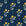 Buttercup Meadow Midnight floral sprig wallpaper in midnight navy and marigold