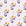 Buttercup Meadow Plum floral sprig wallpaper in plum and gold