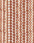 Cactus Lane Terracotta abstract stripe wallpaper in terracotta and clay
