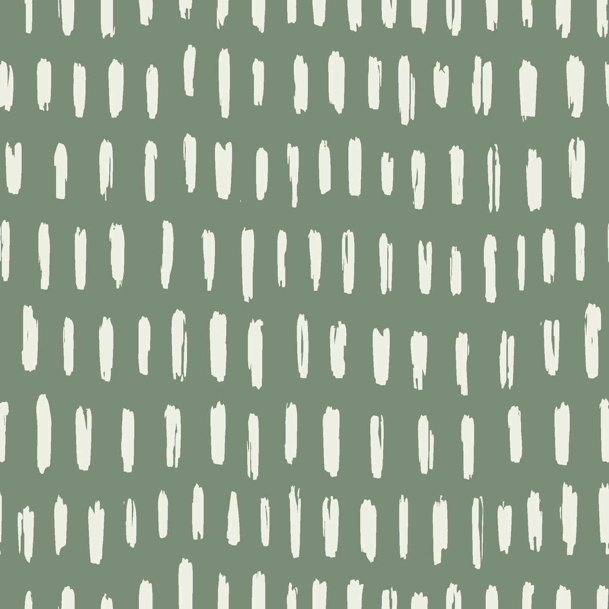 Canvas Dash Sage minimalist dashes wallpaper in sage and mist