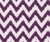 Caramel Drip Plum chevron wallpaper in plum and pearl