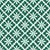 Carbon Bloom Emerald tile floral wallpaper in emerald and linen