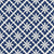 Carbon Bloom Navy tile floral wallpaper in navy and ivory