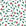 Cerulean Petal Emerald ditsy botanical wallpaper in emerald and rose