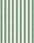 Citrine Column Emerald stripe wallpaper in emerald and gold