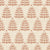 Clipped Dreams Terracotta tree wallpaper in terracotta and cream