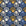 Coastal Scallop Navy scallop shell wallpaper in navy and gold