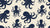 Cresting Wave Ink octopus wallpaper in ink blue and linen