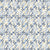 Crossroads Indigo geometric wallpaper in indigo and sand
