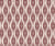Desert Ritual Oxblood tribal geometric wallpaper in oxblood and blush