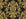 Dreamy Fern Dial Gilt fern damask wallpaper in gold and black