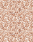 Drifting Petals Terracotta abstract petal wallpaper in terracotta and sand