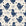 Duckling Waltz Navy ducklings wallpaper in linen and navy