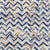 Dusk Passage Indigo chevron wallpaper in indigo and ivory