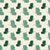 Dust & Wing Emerald butterflies wallpaper in emerald and ivory