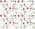 Ember & Leaf Garnet botanical floral wallpaper in garnet and sage