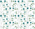 Ember & Leaf Peacock botanical floral wallpaper in peacock blue and moss