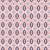 Ember & Iron Plum retro ogee wallpaper in plum and rose