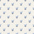Falling Grace Navy chevron wallpaper in navy and pearl