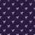 Falling Grace Plum chevron wallpaper in plum and lilac