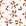 Falling Softly Terracotta botanical leaf wallpaper in terracotta and blush